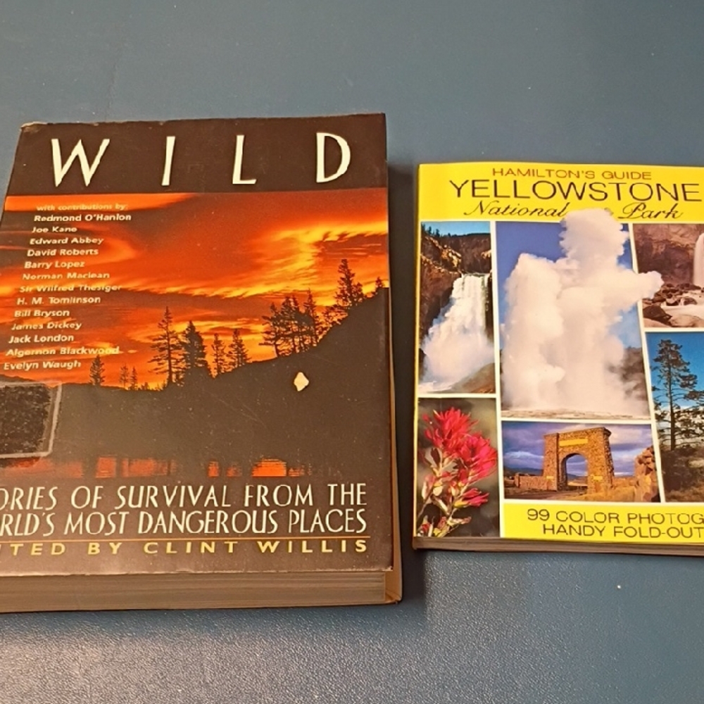 Wild and Yellowstone Coffee Table Book Set